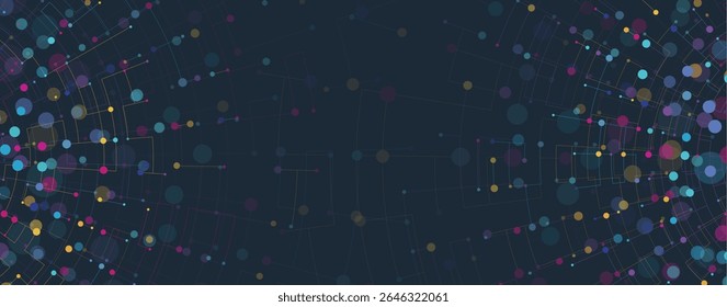 Futuristic high technology abstract circuit board background