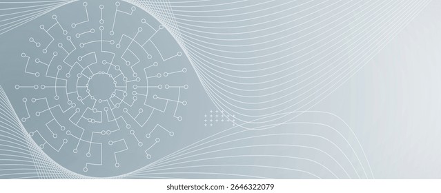 Futuristische High-Tech abstrakte Leiterplatte Hintergrund