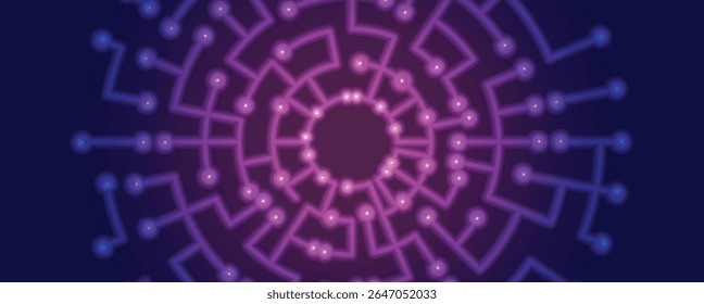 Futuristic high technology abstract circuit board background
