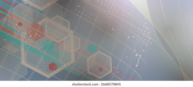 Fondo de placa de circuito abstracto de alta tecnología futurista