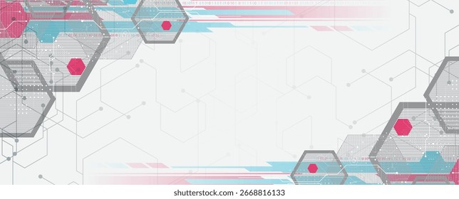 Futuristic high technology abstract circuit board background