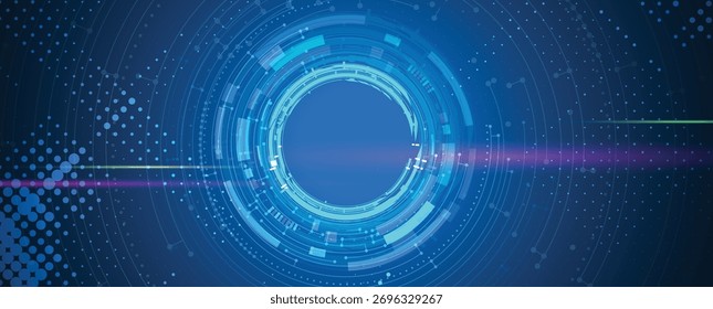 Futuristische High-Tech abstrakte Leiterplatte Hintergrund