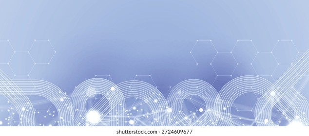 Fondo de placa de circuito abstracto de alta tecnología futurista
