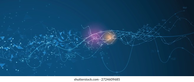 Fondo de placa de circuito abstracto de alta tecnología futurista