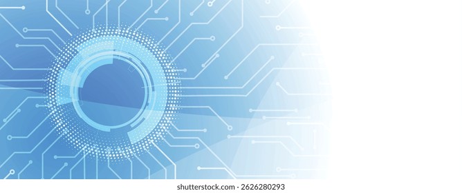 Futuristic high technology hardware minimalist abstract circuit board background