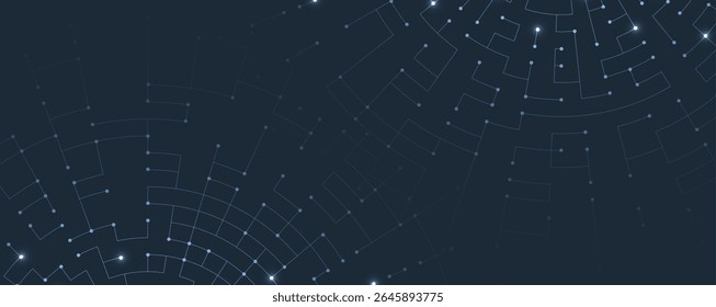 Futuristic high technology innovation abstract circuit board background