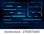 Futuristic HUD UI Elements Collection