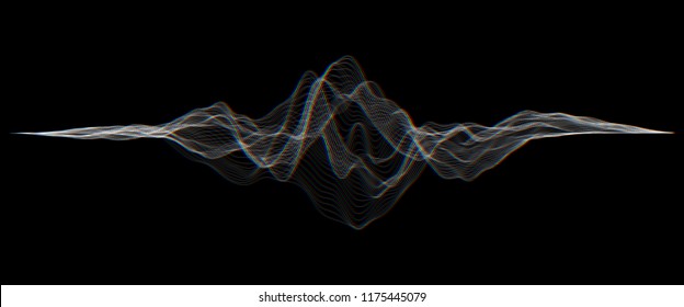 Futuristic Hud, ui vector grid. Music sound waves set. Audio digital equalizer technology, pulse musical.