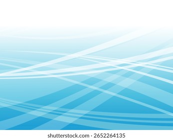 Futuristic image wave abstract background_light blue