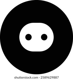 Futuristic and innovative artificial intelligence icon, perfect for tech-related projects, AI applications, machine learning platforms, robotics, and digital transformation.
