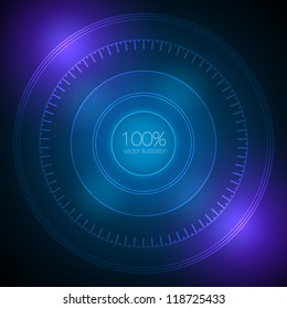 Futuristic Interface Design | EPS10 Vector