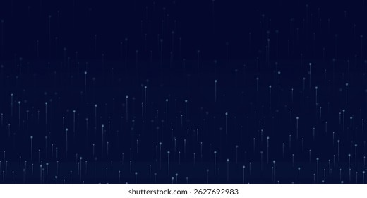 Futuristic internet network connection digital technology dark black background, abstract blue cyber information communication 3d vector