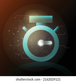 futuristic investment vector art illustration