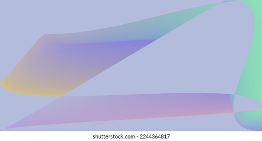 Futuristic Layers Pastel Violet Original Background. Shape Rainbow Smooth Color Fluid Gradient Mesh. Digital Lavender Dynamic Dark Illustration. Multicolor Minimal Purple Modern Modern Design.