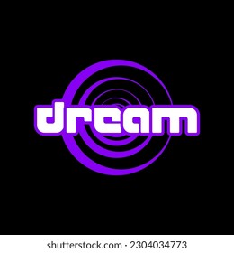 Futuristic lettering logo in Y2K style. Digital graphic, inscriptions for posters, logo, typography, streetwear, t-shirt, apparel, sticker.