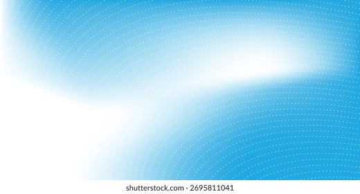 Futuristic light point Hi-tech digital technology concept. High tech computer illustration with lines and blue gradient background. vector illustration
