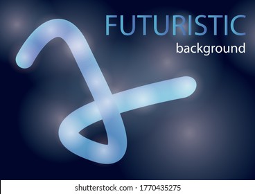 Futuristic liquid background. Mix The Cover With A Light Poster. Minimal Creative Vector Templates. Bright Simple Magazine. Blue White Futuristic Abstract Background. The Horizontal Composition. Abstr