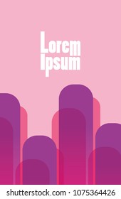 Futuristic liquid worm poster