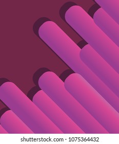 Futuristic liquid worm poster