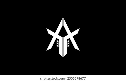 Futuristic Logo with combination of  T and A Alphabet