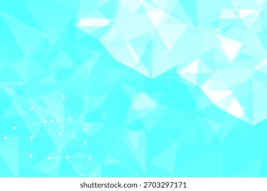 Futurista с bajo fondo poli con triángulos geométricos