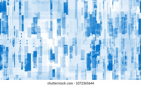 Futuristic Matrix Cyberspace Background with Binary Code. Telecommunication High Tech Texture. Hacking Software Encryption Pattern. Packaging, Ad Design Background.