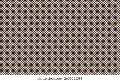 Futuristic metallic grid with holographic effects pattern