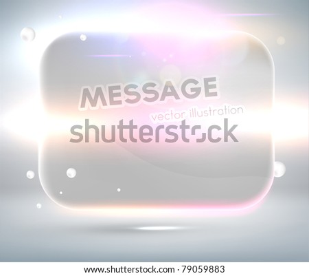 Futuristic minimal design with huge space for information. Fully editable