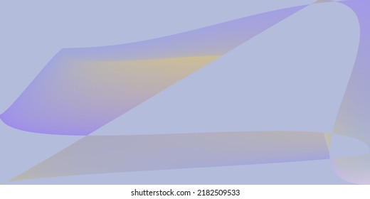 Malla de degradado moderno de fluido dinámico minimalista futurista. Ilustración de color oscuro de Lavender Pastel. Superficie suave púrpura digital multicolor de capas. El Arcoiris Violeta Suave Forma De Fondo Moderno.