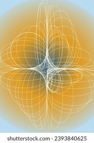Diseño futurista de póster de vectores geométricos mínimos con líneas y círculos coloridos gradientes. Conjunto de fondos abstractos para portadas, volantes, plantillas, folletos, tarjetas, folletos, promoción de marca, etc.