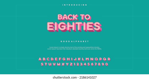 futuristic minimalist display font design, alphabet, typeface, letters and numbers, typography.