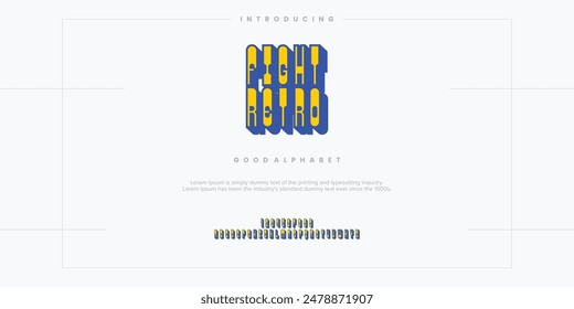 futuristic minimalist display font design, alphabet, typeface, letters and numbers, typography.