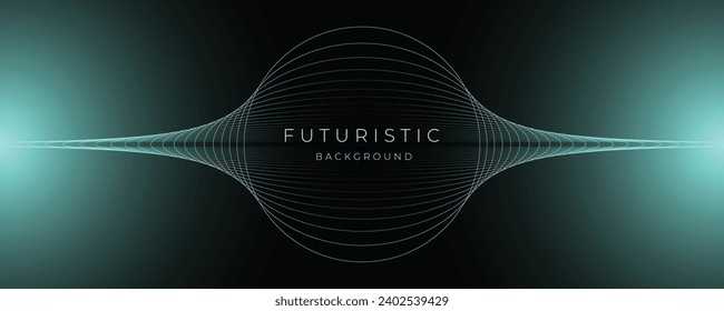 Futuristic and Modern Abstract Background. Technology Concept with miscellaneous Shape. Futuristic Concept Blue Background for Presentations, banners, cover, flyer and poster.