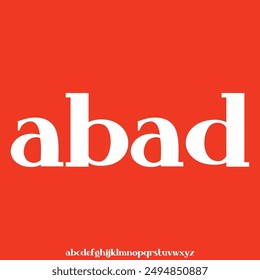 futuristic modern alphabet font vector