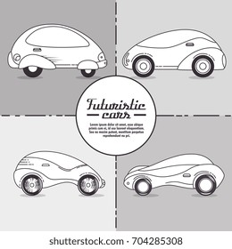 Futuristic and modern car design