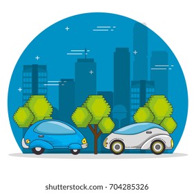 Futuristic and modern car design