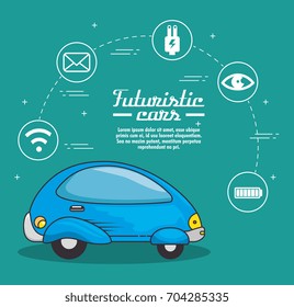 Futuristic and modern car design