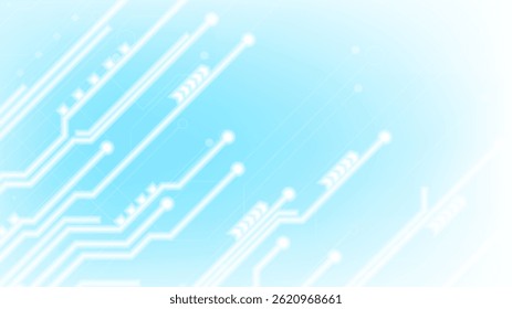 futuristic and modern design, representing technology, innovation, and digital connectivity in a high-tech abstract background.