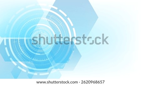 futuristic and modern design, representing technology, innovation, and digital connectivity in a high-tech abstract background.