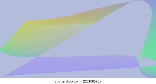 Futuristische moderne digitale Violett-Trendhintergrund. Dynamischer dunkler, pastellfarbener Regenbogen Farbverlauf-Mesh. Shape Purple Fluid Multi Color Smooth Surface. Ebenen Minimale glatte Lavendel Illustration.