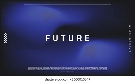 Futuristic modern gradient mesh background design. Vector illustration