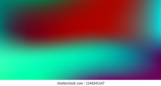 Futuristic modern hipster foil background. Horizontal smooth blurred template. Bright acid neon desert hologram style backdrop. Blank Holographic spectrum gradient for printed products, covers.