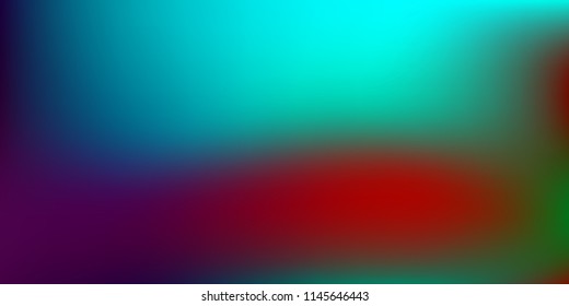 Futuristic modern hipster foil background. Horizontal smooth blurred template. Bright acid neon desert hologram style backdrop. Blank Holographic spectrum gradient for printed products, covers.