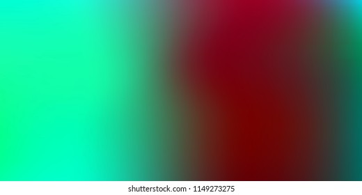 Futuristic modern hipster foil background. Horizontal smooth blurred template. Bright acid neon desert hologram style backdrop. Blank Holographic spectrum gradient for printed products, covers.