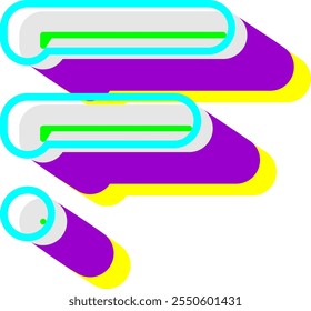 Futuristic Modern Letter Alphabet F