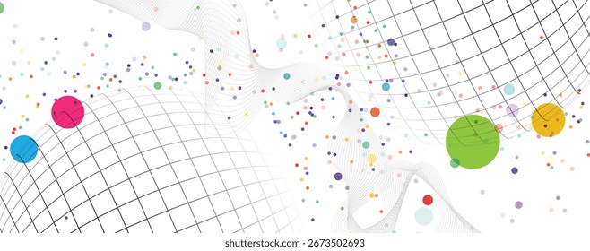 Futuristic modern technology and science abstract circuit board for business background