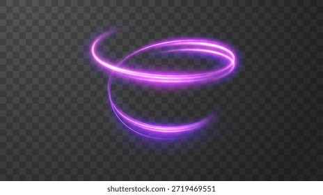 Fondo de Vector de movimiento futurista con rastros de luz de neón que atraviesan la escena oscura. Perfecto para ilustrar la estética ciberpunk, la innovación tecnológica, la velocidad de transferencia de datos y la conectividad digital