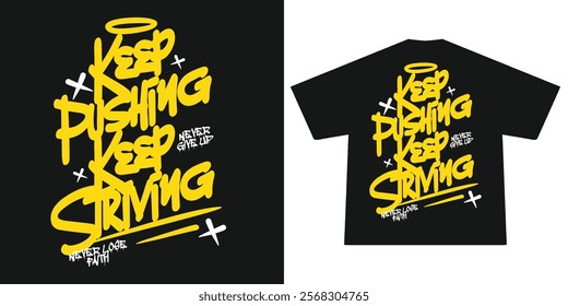  Futuristic Motivational quote t shirt design, vector graphic, typographic poster or tshirts street wear and Urban style