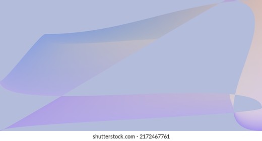 Futuristic Multicolor Purple Color Horizontal Lines. Dark Layers Fluid Pastel Illustration. Shape Digital Modern Violet Minimal Gradient Mesh. Dynamic Smooth Rainbow Lavender Trendy Background.