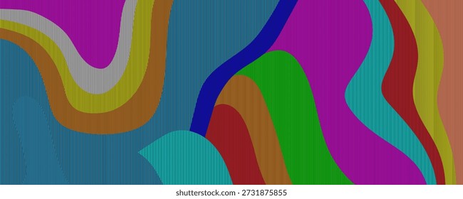 Fondo multicolor futurista de Formas geométricas . Fondo abstracto colorido para Anuncios, folletos, carteles y Sitios web. Textura de polígono retro. Estampado sobre tejido. Patrón de mosaico hipster.